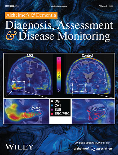 Alzheimer's & Dementia Journal: DADM | Alzheimer's Association